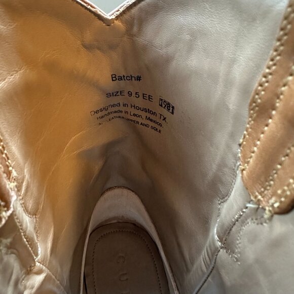 Cuero "The Austin" Men's Cowboy Roper Boots - Picture 7 of 8